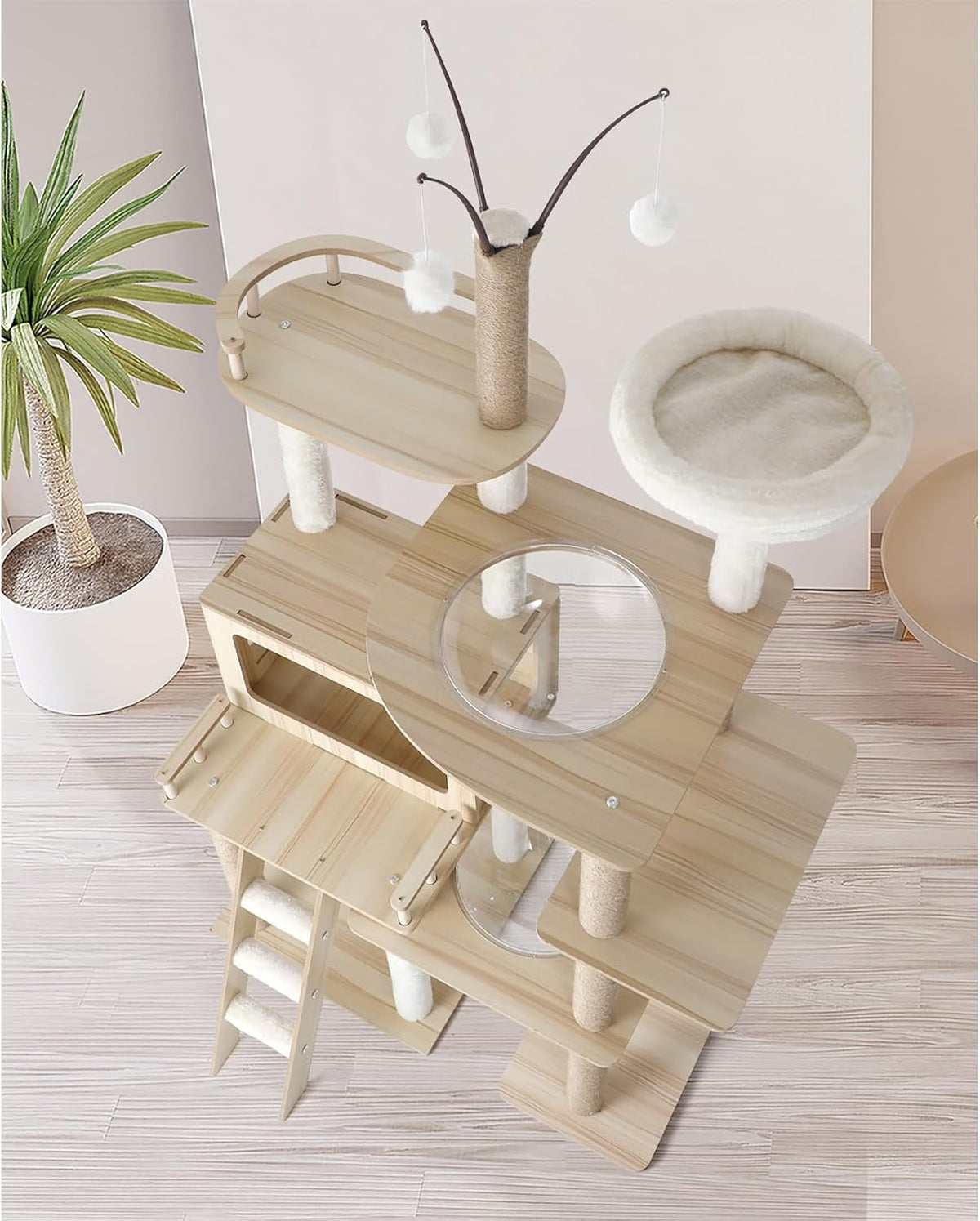 Cat Tower 173Cm Cat Tree Indoor Scratching Post