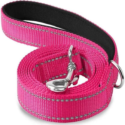 Cat Dog Harness Lead Reflective Leash Rope Pet Walking Training Strap 1.2–1.8M
