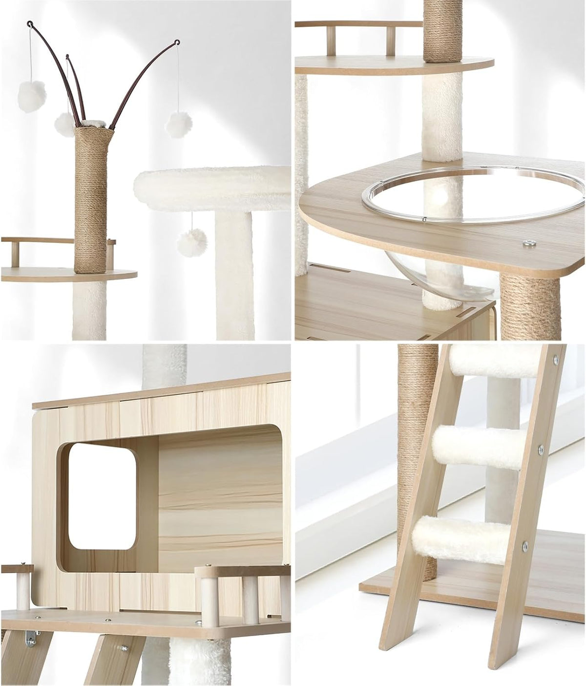 Cat Tower 173Cm Cat Tree Indoor Scratching Post