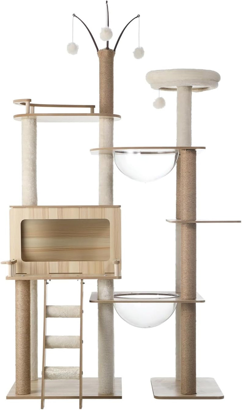 Cat Tower 173Cm Cat Tree Indoor Scratching Post