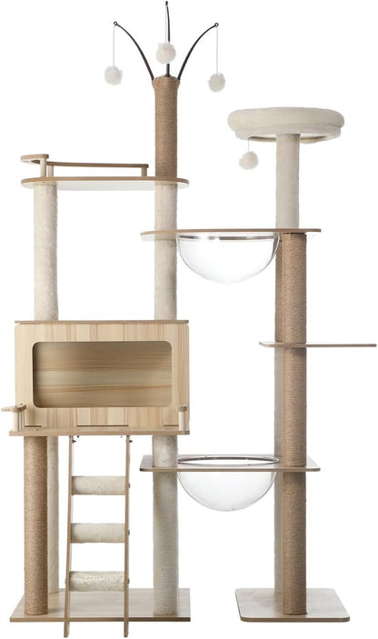 Cat Tower 173Cm Cat Tree Indoor Scratching Post