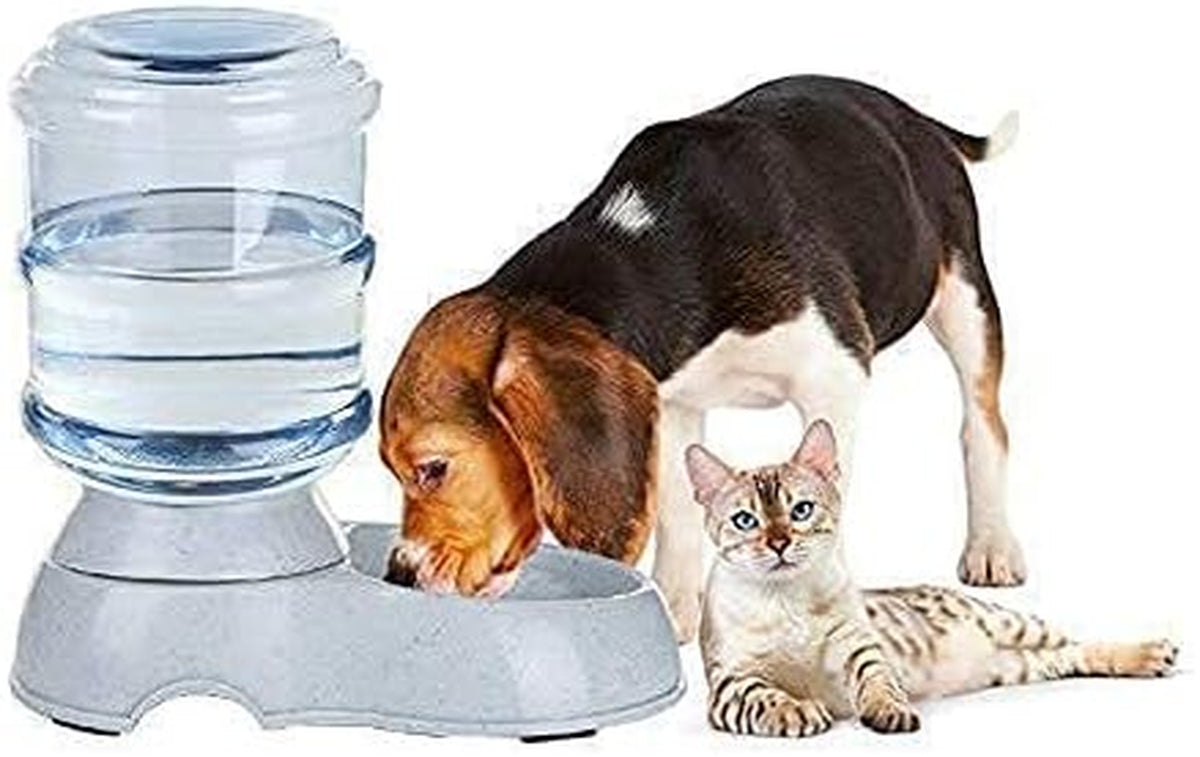 Automatic Pet Water Dispenser 3.8L Large Capacity Self-Dispensing Gravity Pet Feeder Waterer Cat Dog Feeding Bowl Drinking Water/Automatic Feeding Pet Supplies