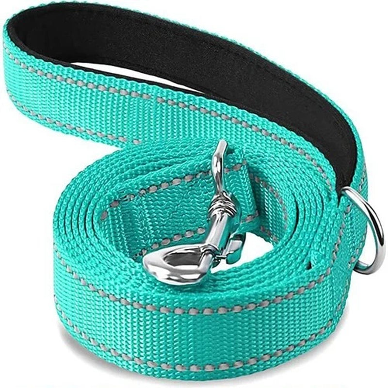 Cat Dog Harness Lead Reflective Leash Rope Pet Walking Training Strap 1.2–1.8M