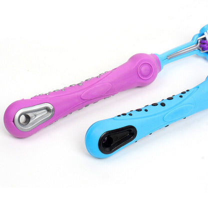 3 Sided Dog Toothbrush Teeth Cleaning Tartar Remover Pet Oral Care Groom Tool AU