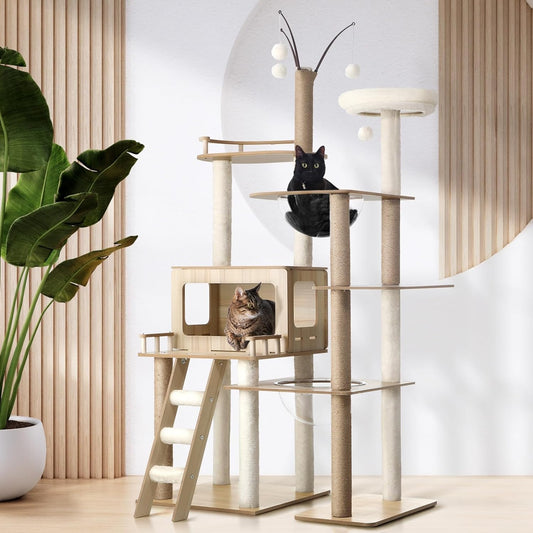 Cat Tower 173Cm Cat Tree Indoor Scratching Post
