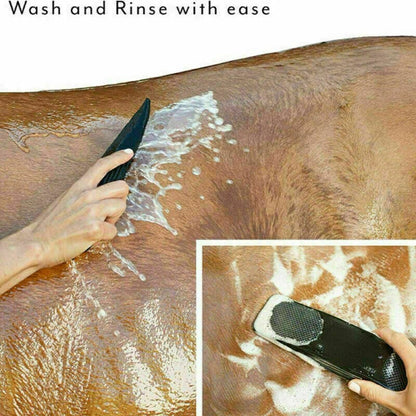 Pet Grooming Brush 6-In-1 Horse Dog Shedding Massage Deshedding Comb Kit Neat AU