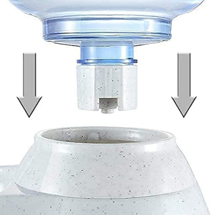 Automatic Pet Water Dispenser 3.8L Large Capacity Self-Dispensing Gravity Pet Feeder Waterer Cat Dog Feeding Bowl Drinking Water/Automatic Feeding Pet Supplies