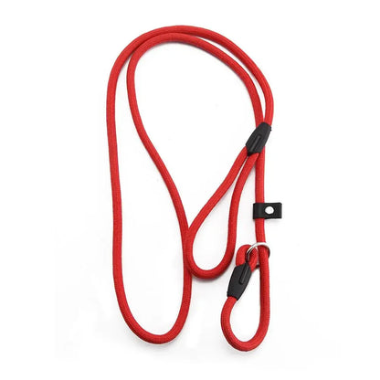 Nylon Pet Leash Dog Slip Rope Leash 130Cm Dog Training Leash Strong Slip Adjustable Pet Slipknot Nylon Leash for Dogs